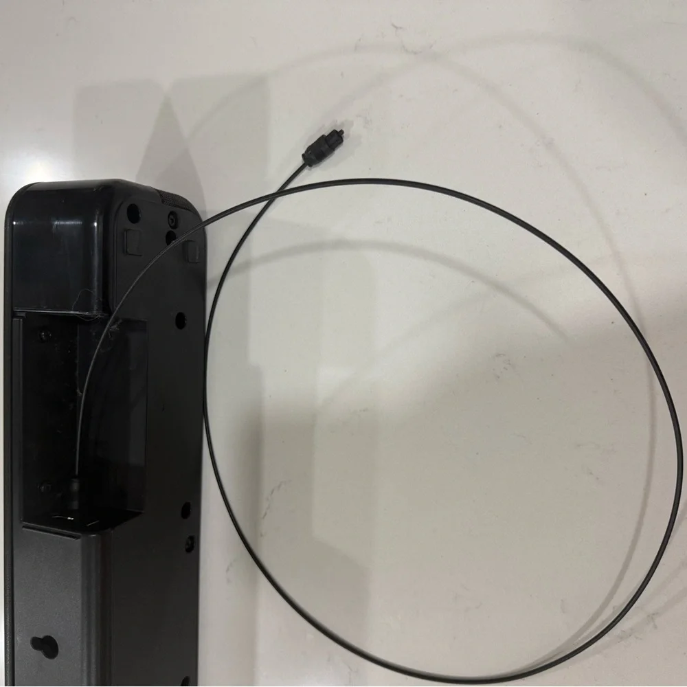 Sony Black Soundbar with Wired Connection - Slim Design